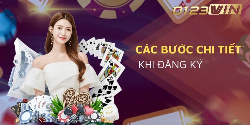Các bước đăng ký 0123WIN chi tiết