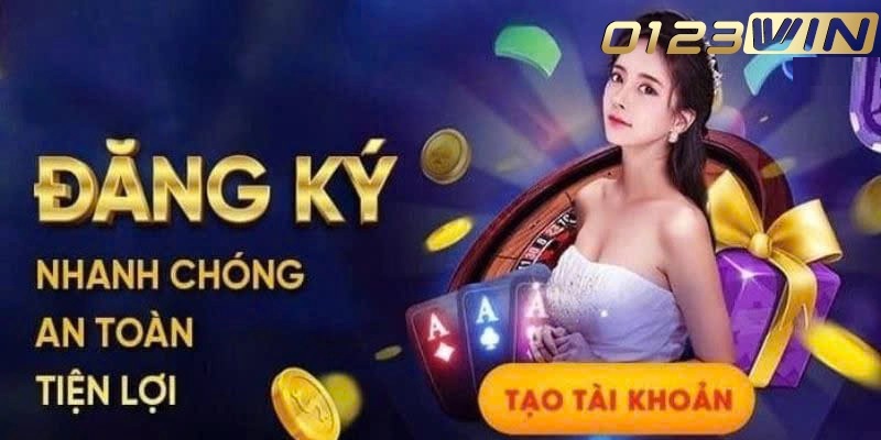 Trải nghiệm đỉnh cao với một lần đăng ký 0123WIN